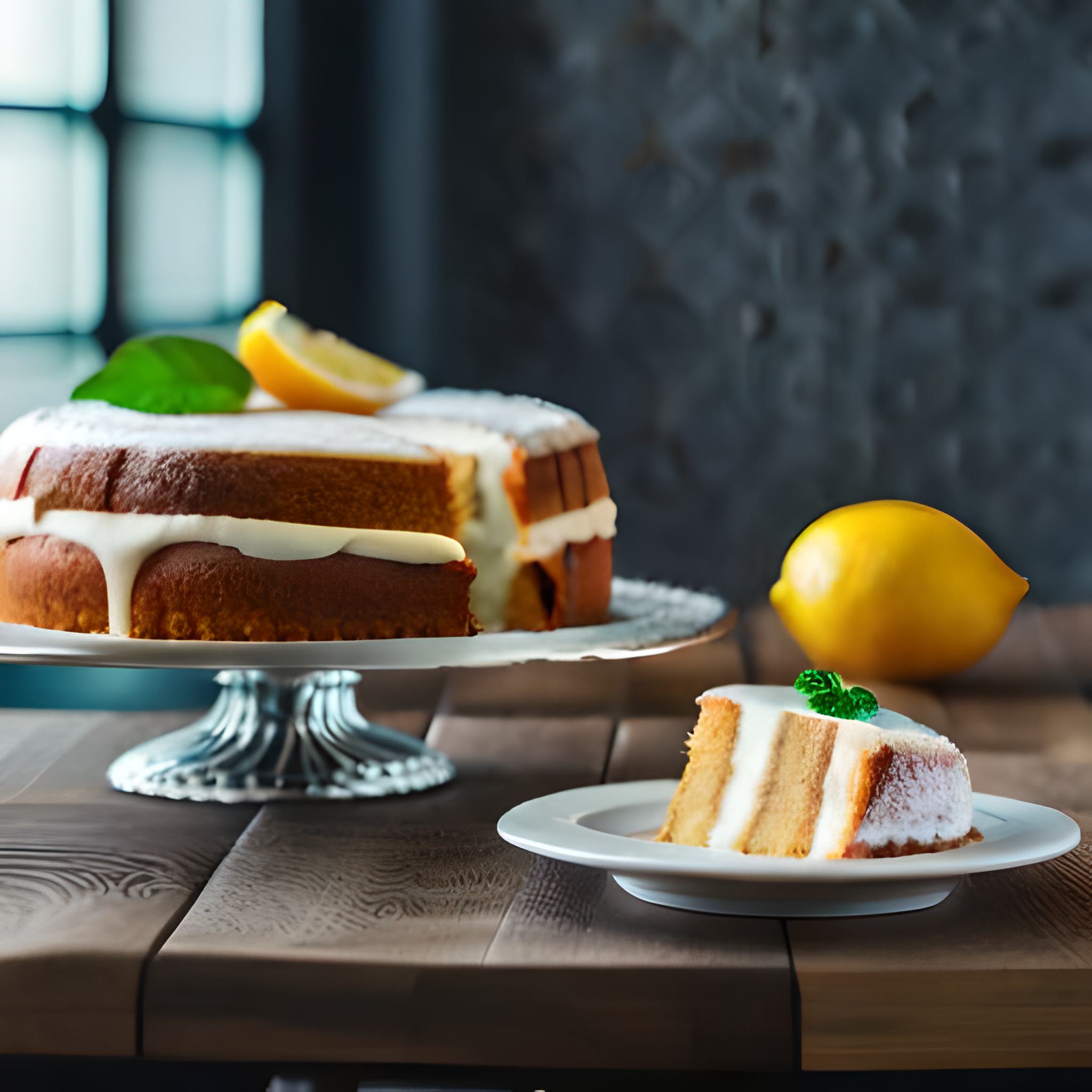 Lemon Cake Recipe: How to make lemon cake at home